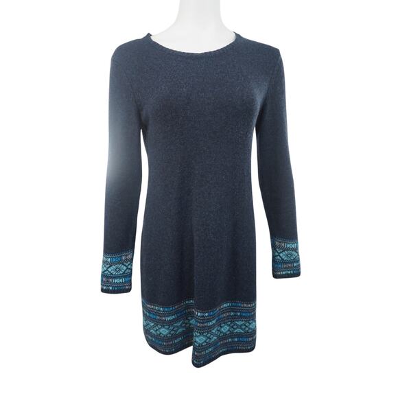 Sherpa Wool Sweater Dress - Picture 1 of 5